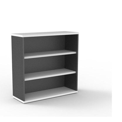 Rapid Worker Bookcase Natural White 900 mm - Office Furniture Company