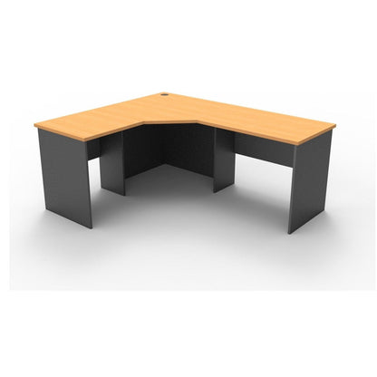 Rapid Worker Corner Desk 1800 X 1500 X 600 Beech - Office Furniture Company