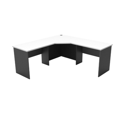 Rapid Worker Corner Desk 1800x1800x600 White