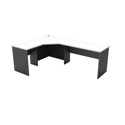 Rapid Worker Corner Desk 2100x1500x600 White
