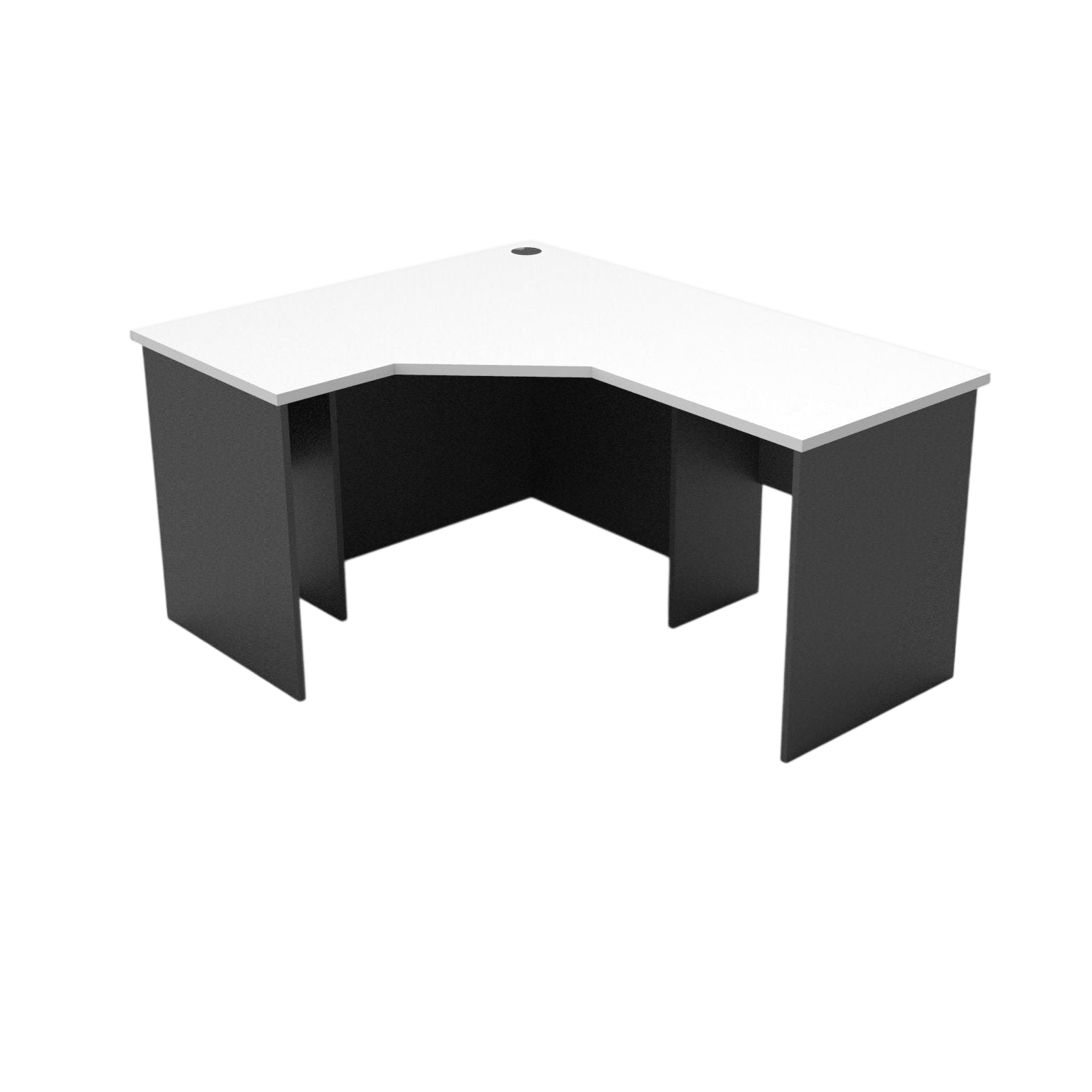 Rapid Worker Corner Desk 2100x1800x600 Beech