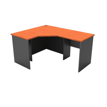 Rapid Worker Corner Desk 2100x1800x600 Beech