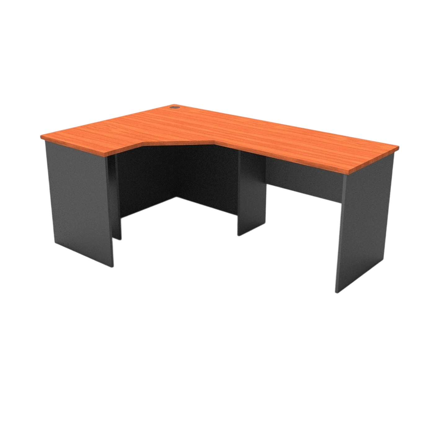 Rapid Worker Corner Desk 2100x1800x600 Beech