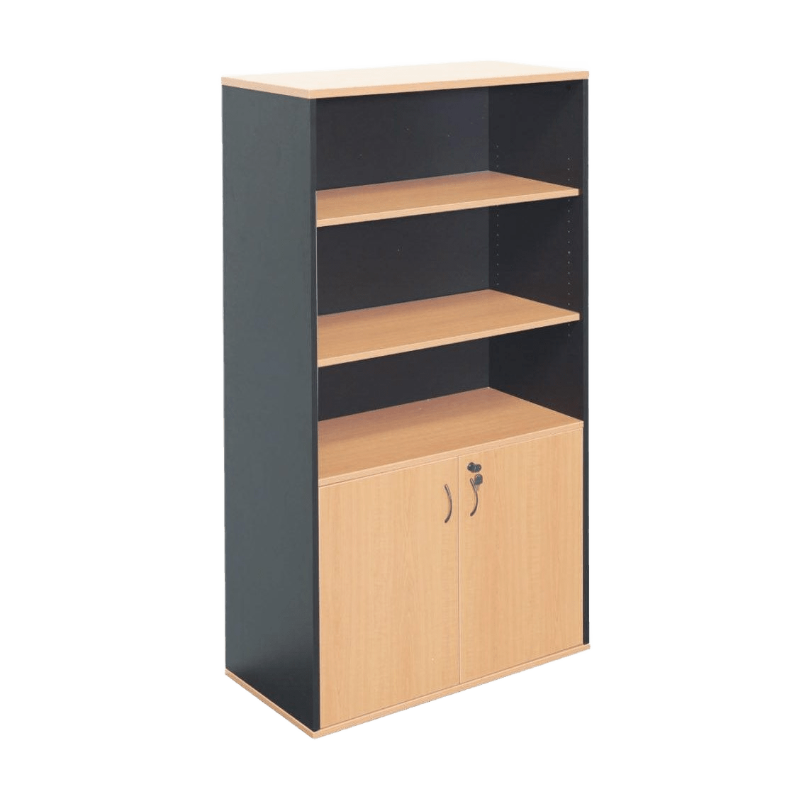Rapid Worker Lockable Wall Unit Beech - Office Furniture Company
