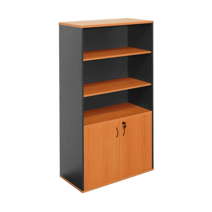 Rapid Worker Lockable Wall Unit Cherry - Office Furniture Company