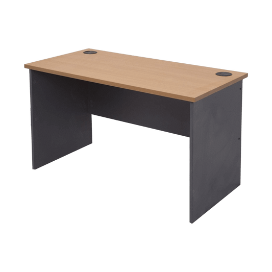 Rapid Worker Office Desk 1200 X 600 Natural Oak - Office Furniture Company