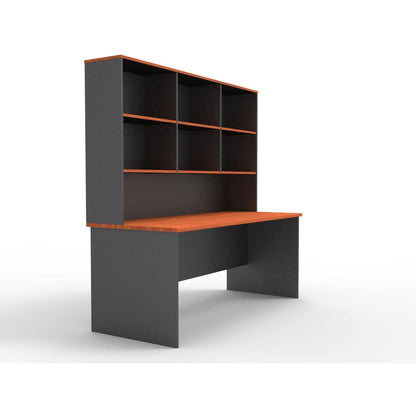 Rapid Worker Office Desk with Hutch - Office Furniture Company 