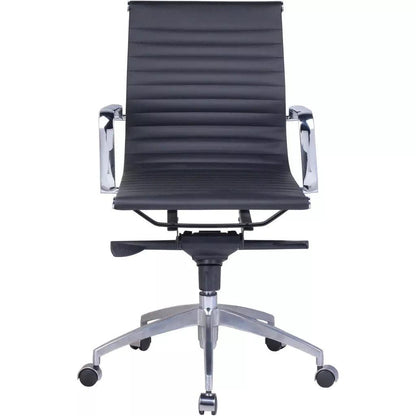 Rapidline Medium Back Boardroom Chair PU605M - Office Furniture Company 