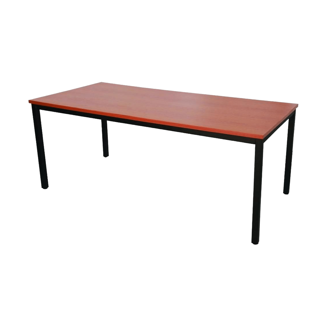 Rapidline Steel Frame Office Table 1200 X 600 Cherry - Office Furniture Company