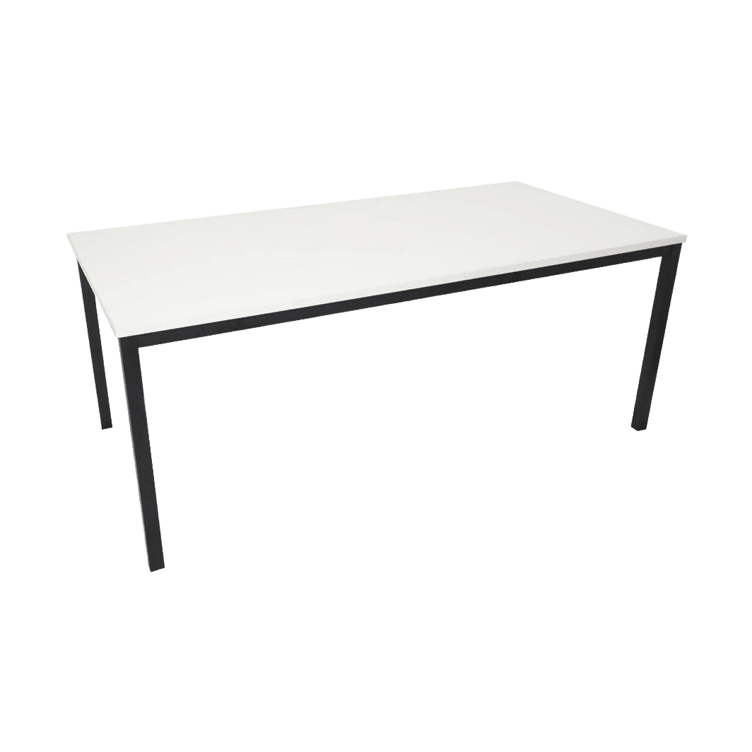 Rapidline Steel Frame Office Table 1200 X 600 Natural Oak - Office Furniture Company