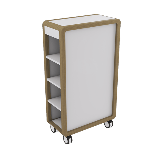 Rover Double Sided Mobile Whiteboard