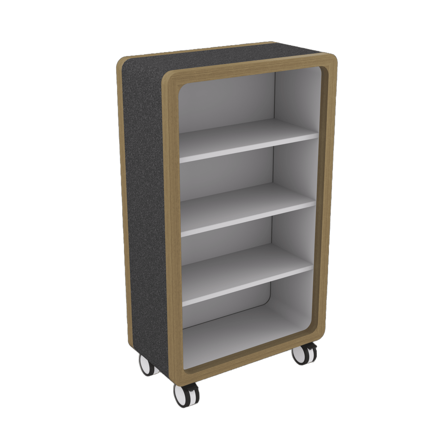 Rover Mobile Bookcase 1920mm H - Office Furniture Company