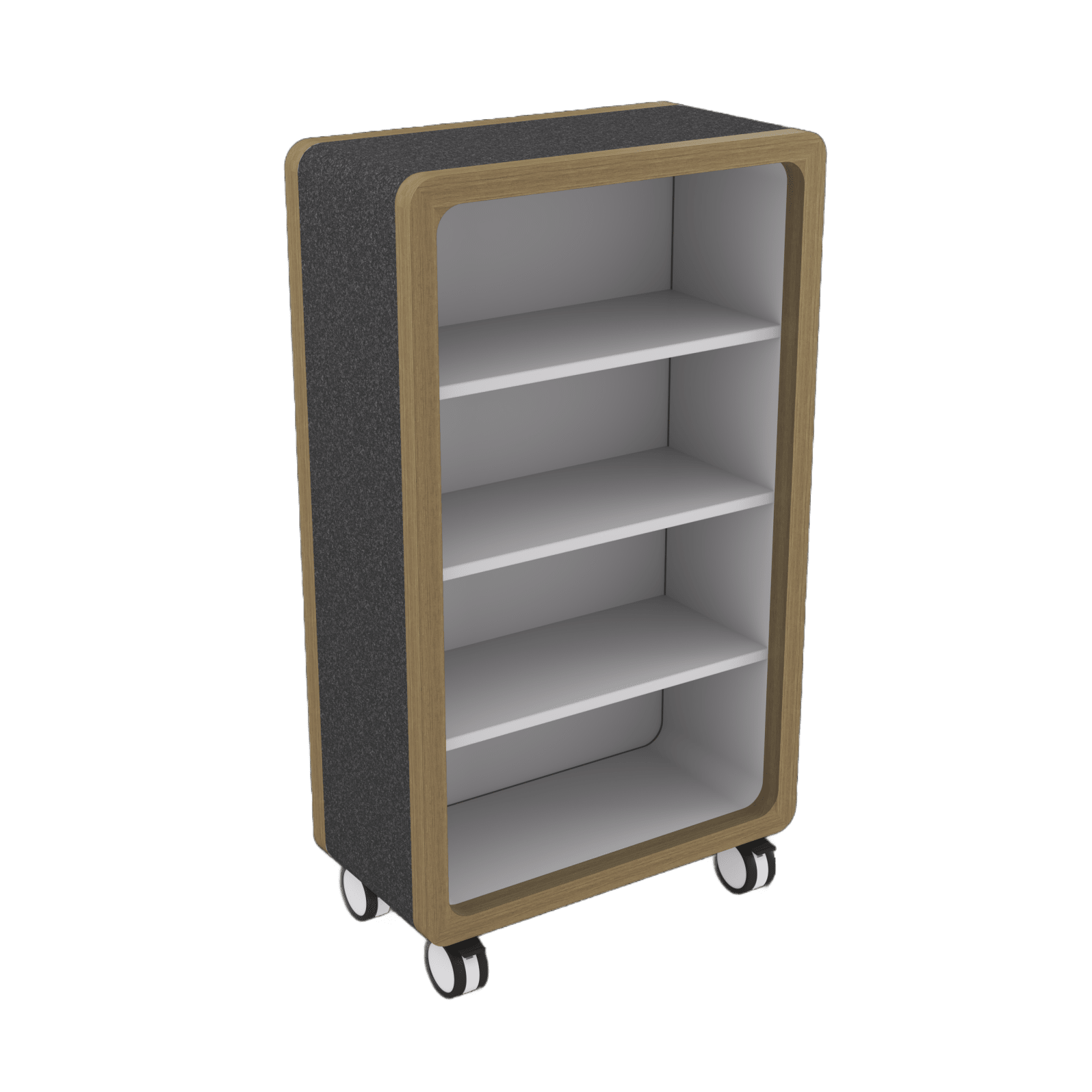 Rover Mobile Bookcase 1920mm H - Office Furniture Company