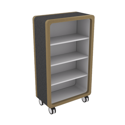 Rover Mobile Bookcase 1920mm H - Office Furniture Company