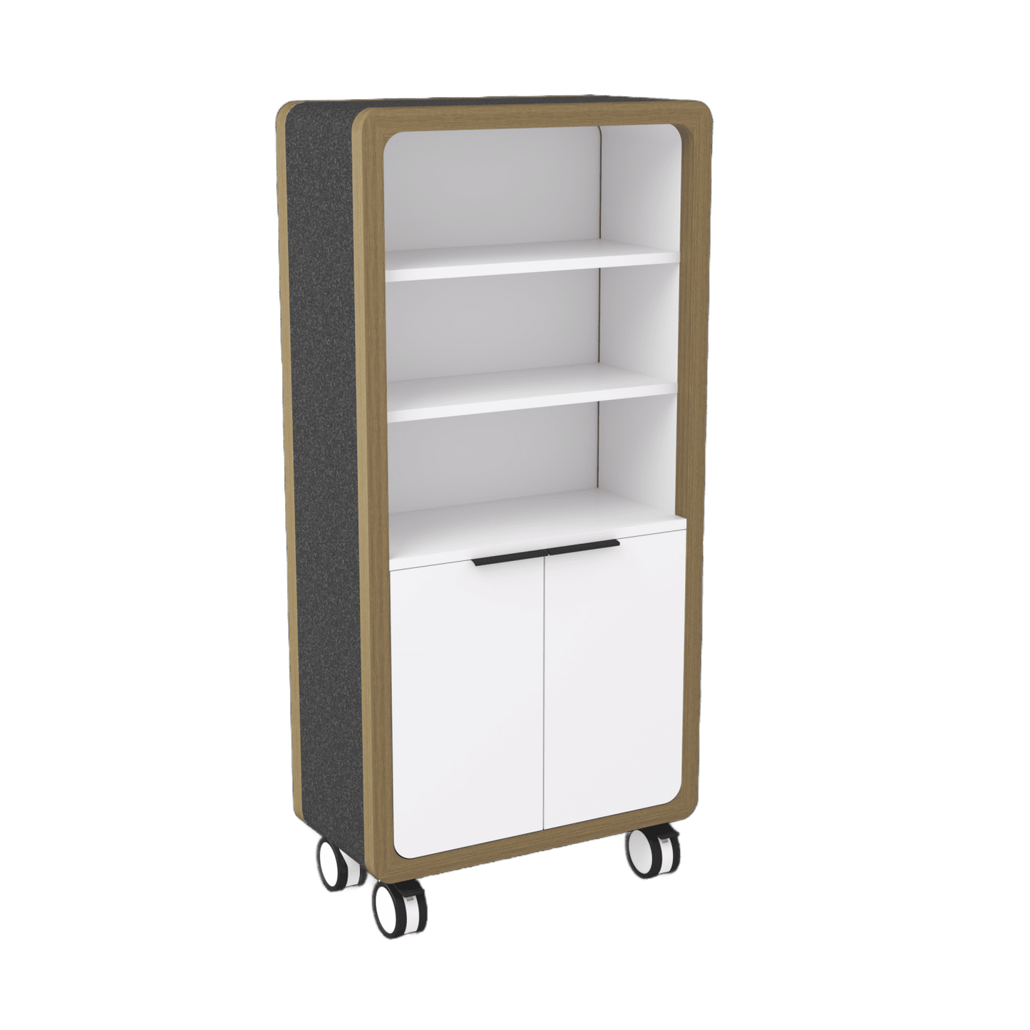 Rover Mobile Half Locker Bookcase