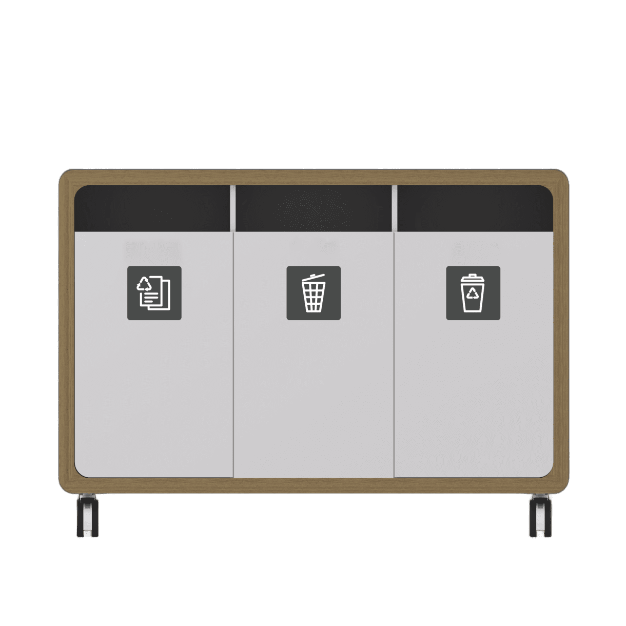 Rover Mobile Rubbish Bin - Office Furniture Company