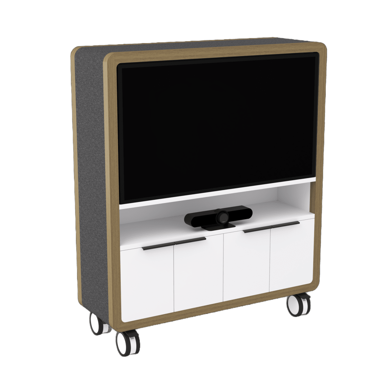 Rover Mobile TV Cabinet 1920mm H - Office Furniture Company