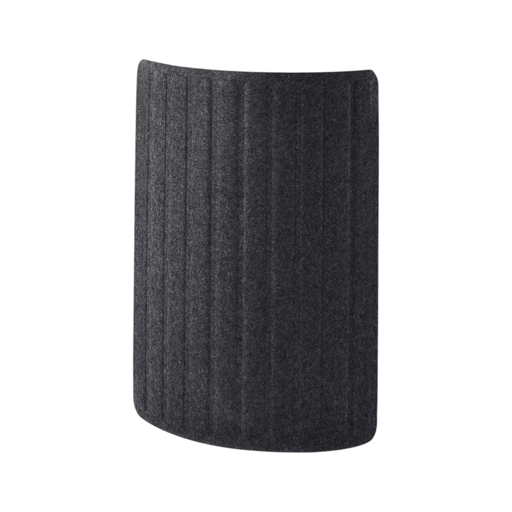 Seachange Modular Floor Screen 450x1160 Charcoal/Light Grey Straight