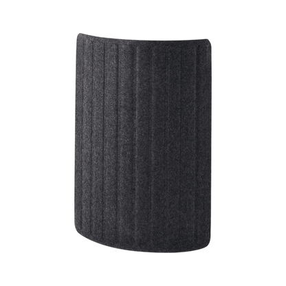 Seachange Modular Floor Screen 450x1160 Charcoal/Light Grey Straight