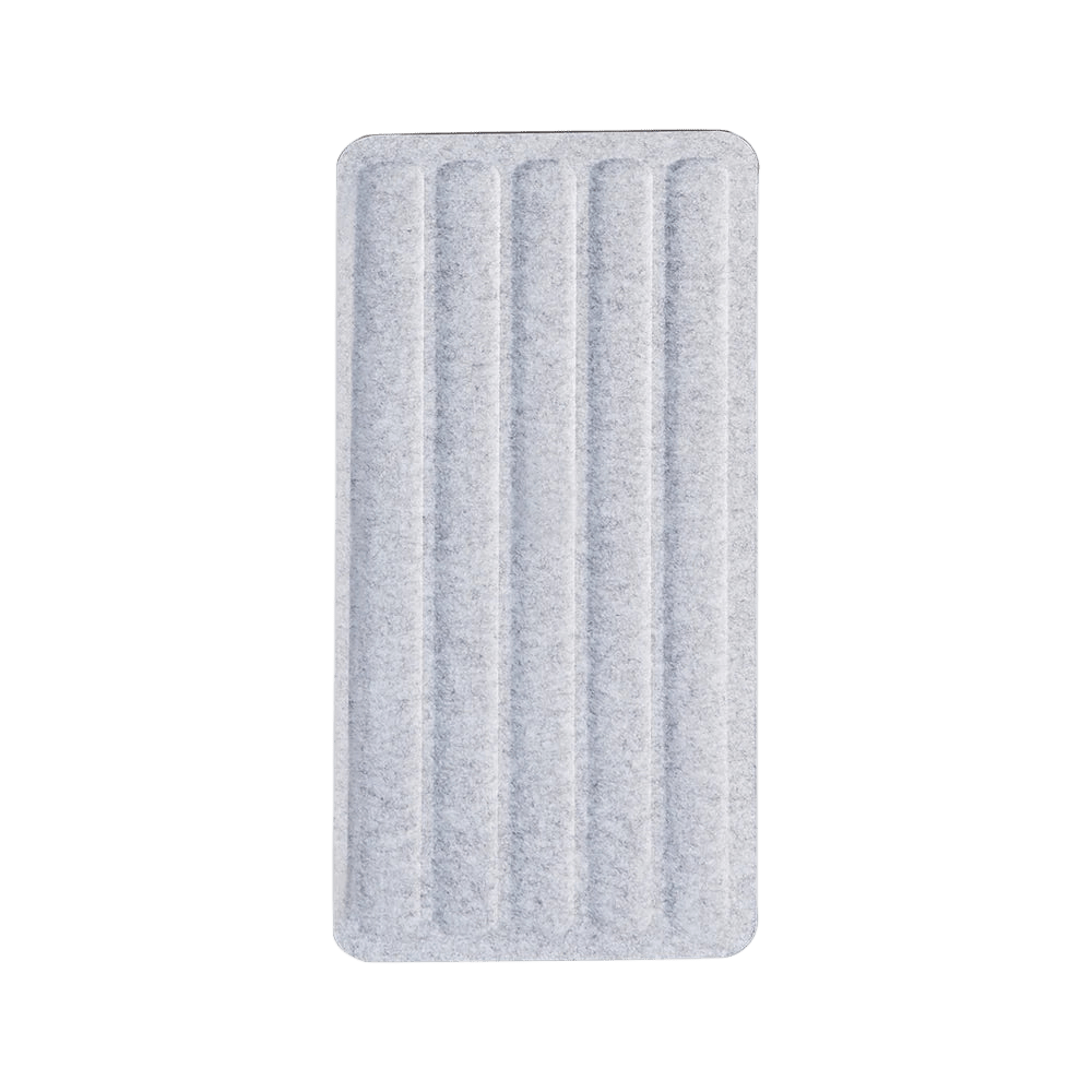 Seachange Modular Floor Screen 450x1160 Charcoal/Light Grey Straight