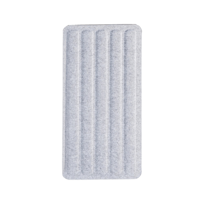 Seachange Modular Floor Screen 450x1160 Charcoal/Light Grey Straight