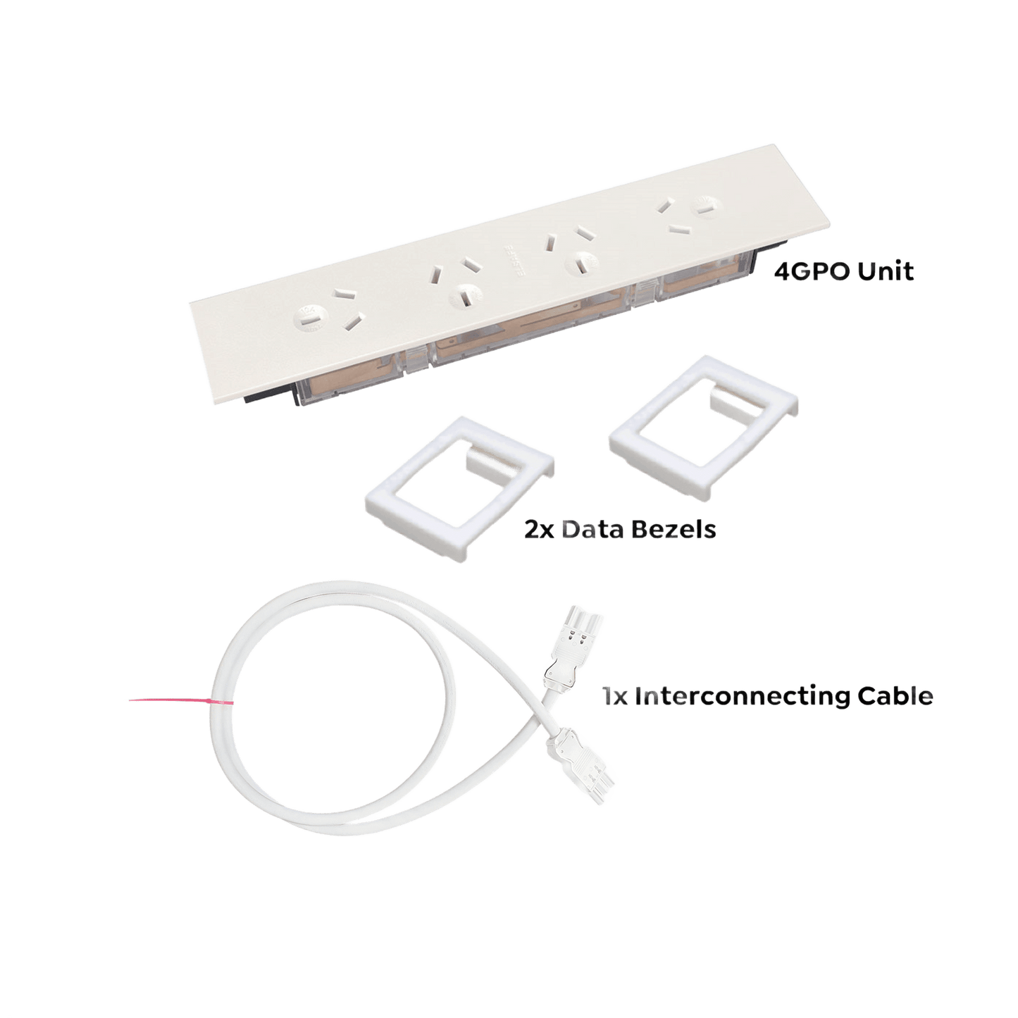 Softwire Single Desk Kit