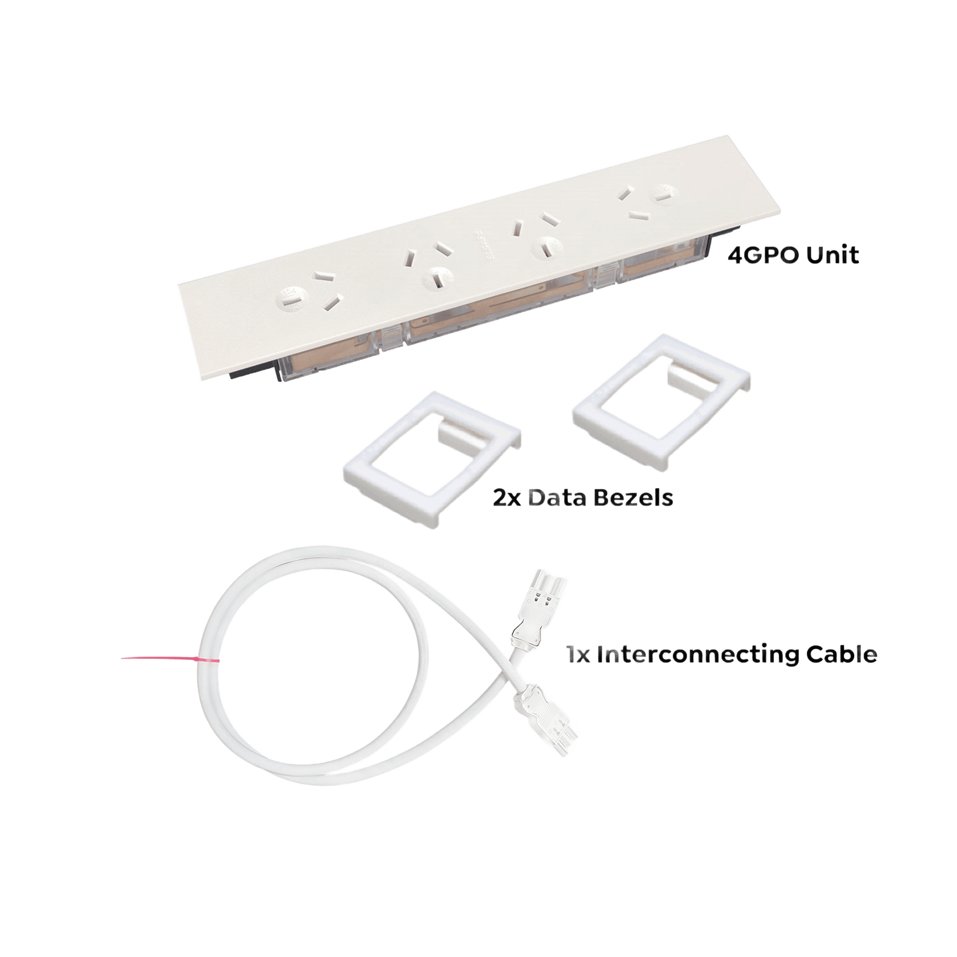Softwire Single Desk Kit