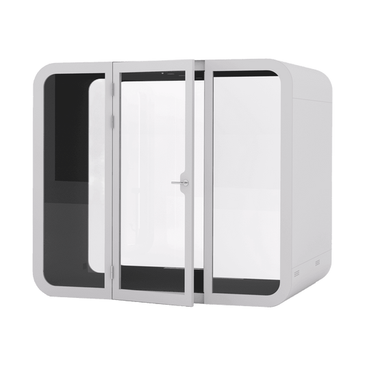 SpacePod 4 Person Meeting Pod White Spacepod Exterior