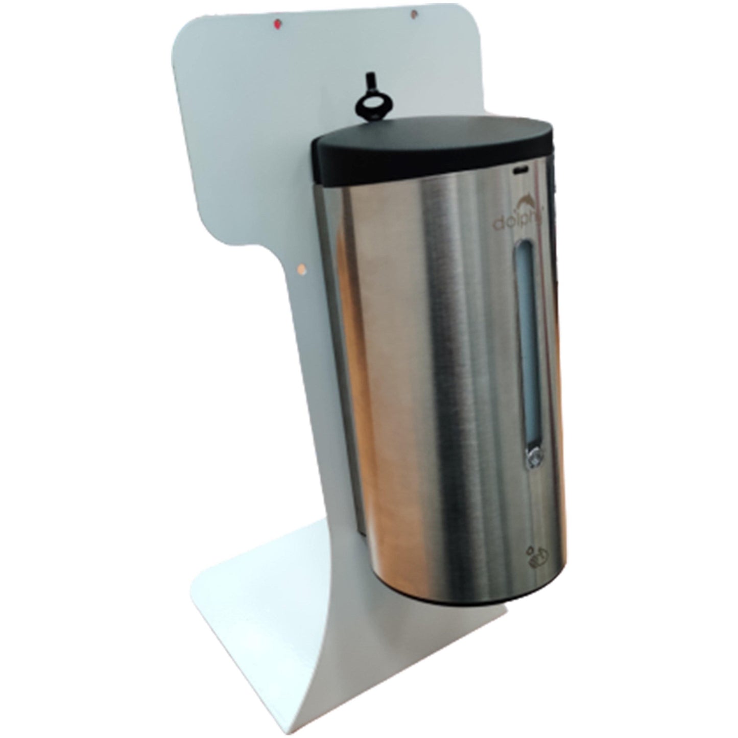 Stainless Steel Automatic Hand Sanitiser Dispenser with Desk Stand - Office Furniture Company 