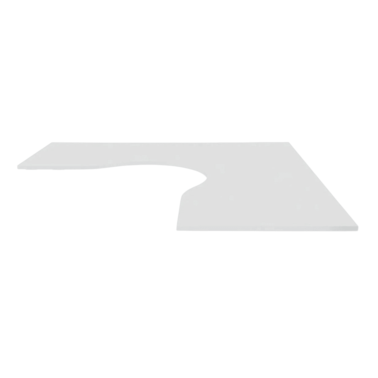 Standard Corner Workstation Worktop 1800x1800x750 White