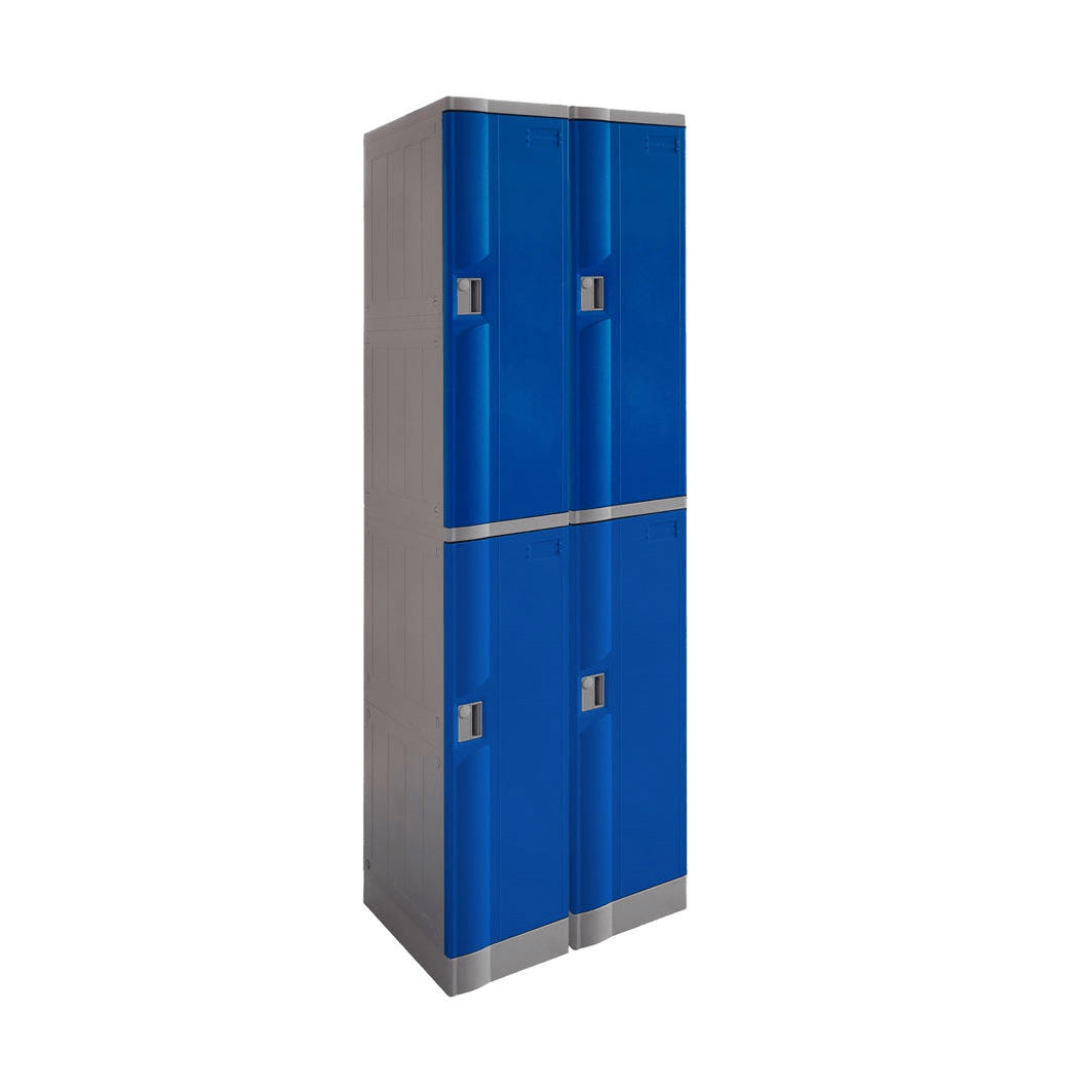 Steelco 2 Door ABS Plastic Locker Double Bank
