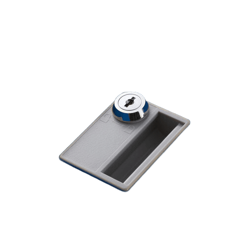 Steelco 2 Door ABS Plastic Locker Triple Bank Blue Keylock - Office Furniture Company