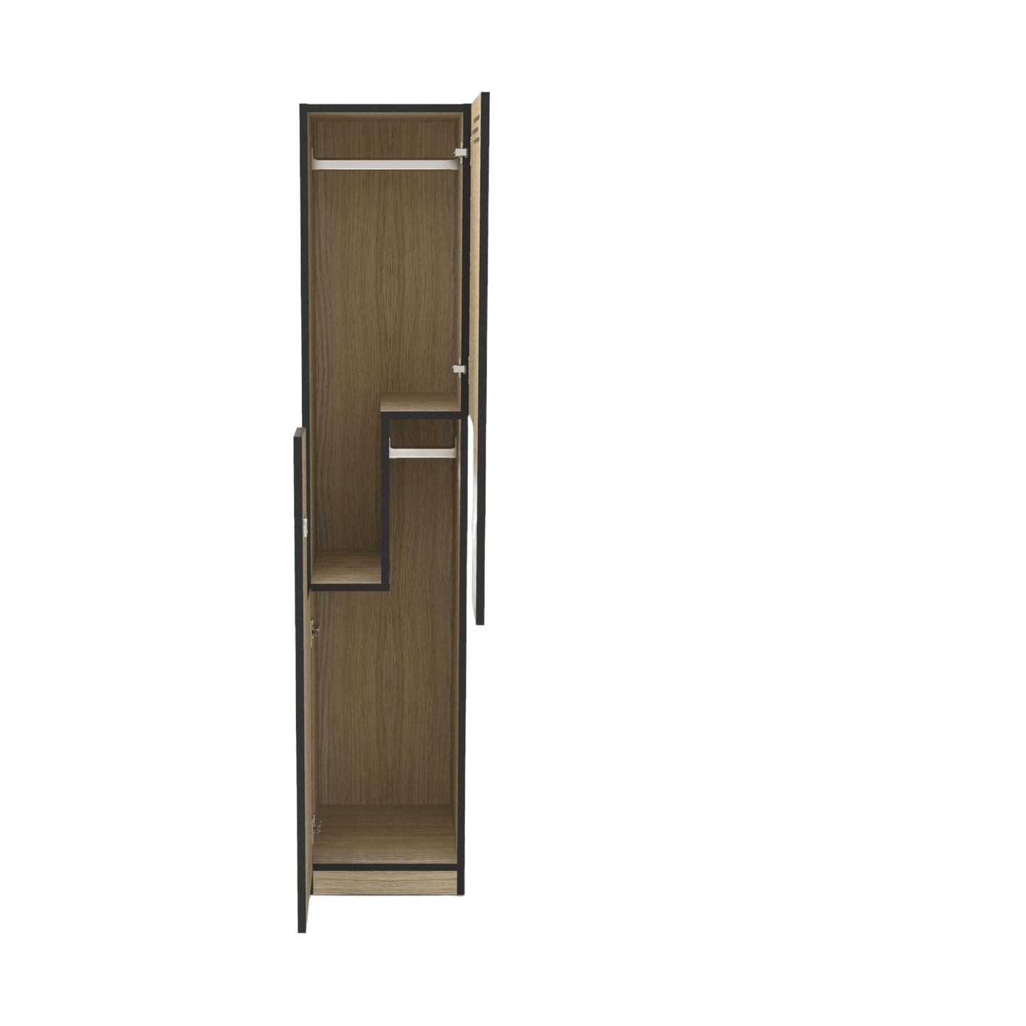 Step Door Melamine Locker White - Office Furniture Company