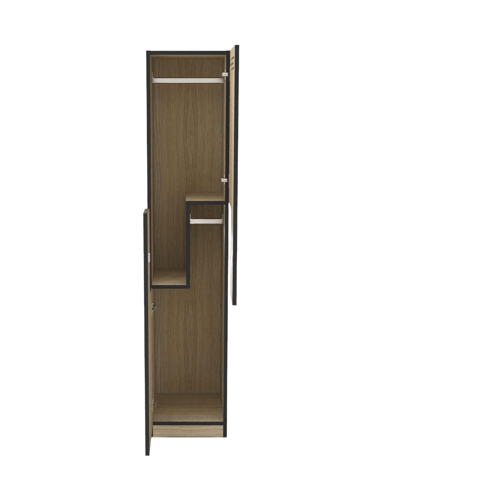 Step Door Melamine Locker White - Office Furniture Company