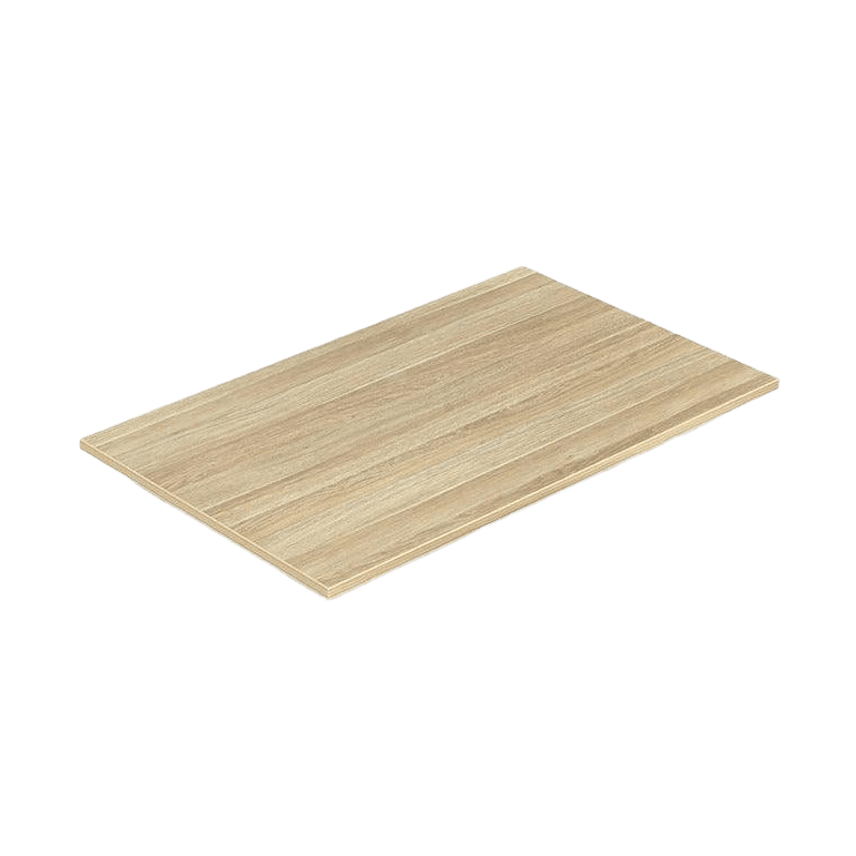 Straight Worktop in New Oak 1200 X 600 - Office Furniture Company