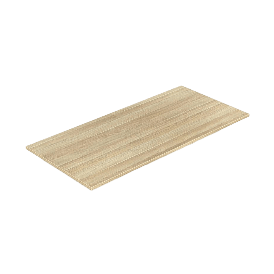 Straight Worktop in New Oak 1800 X 600 - Office Furniture Company