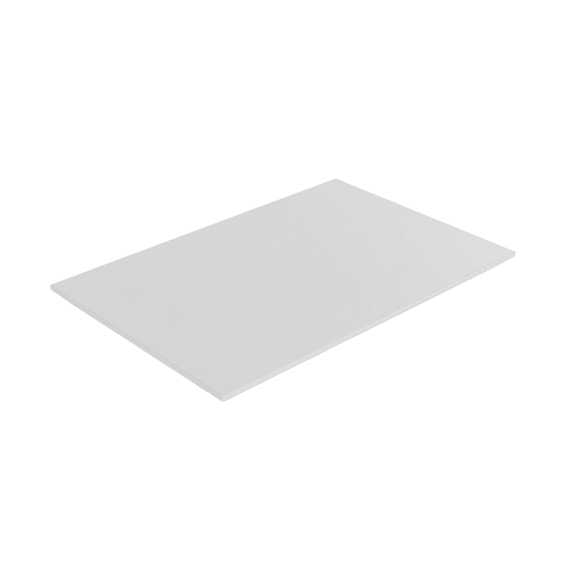 Straight Worktop in White 1200 X 600 - Office Furniture Company