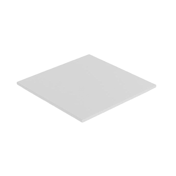 Straight Worktop in White 600 X 600 - Office Furniture Company