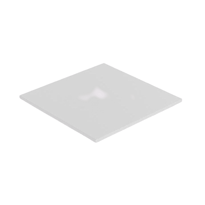 Straight Worktop in White 600x600