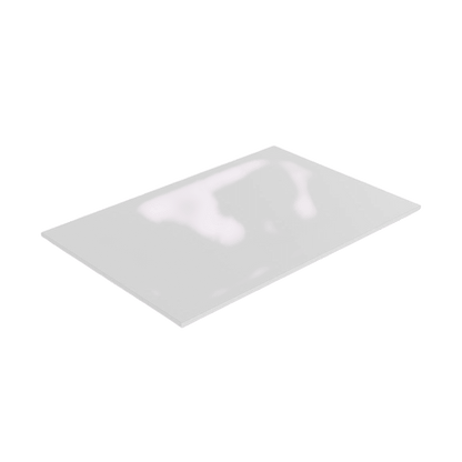 Straight Worktop in White 600x600