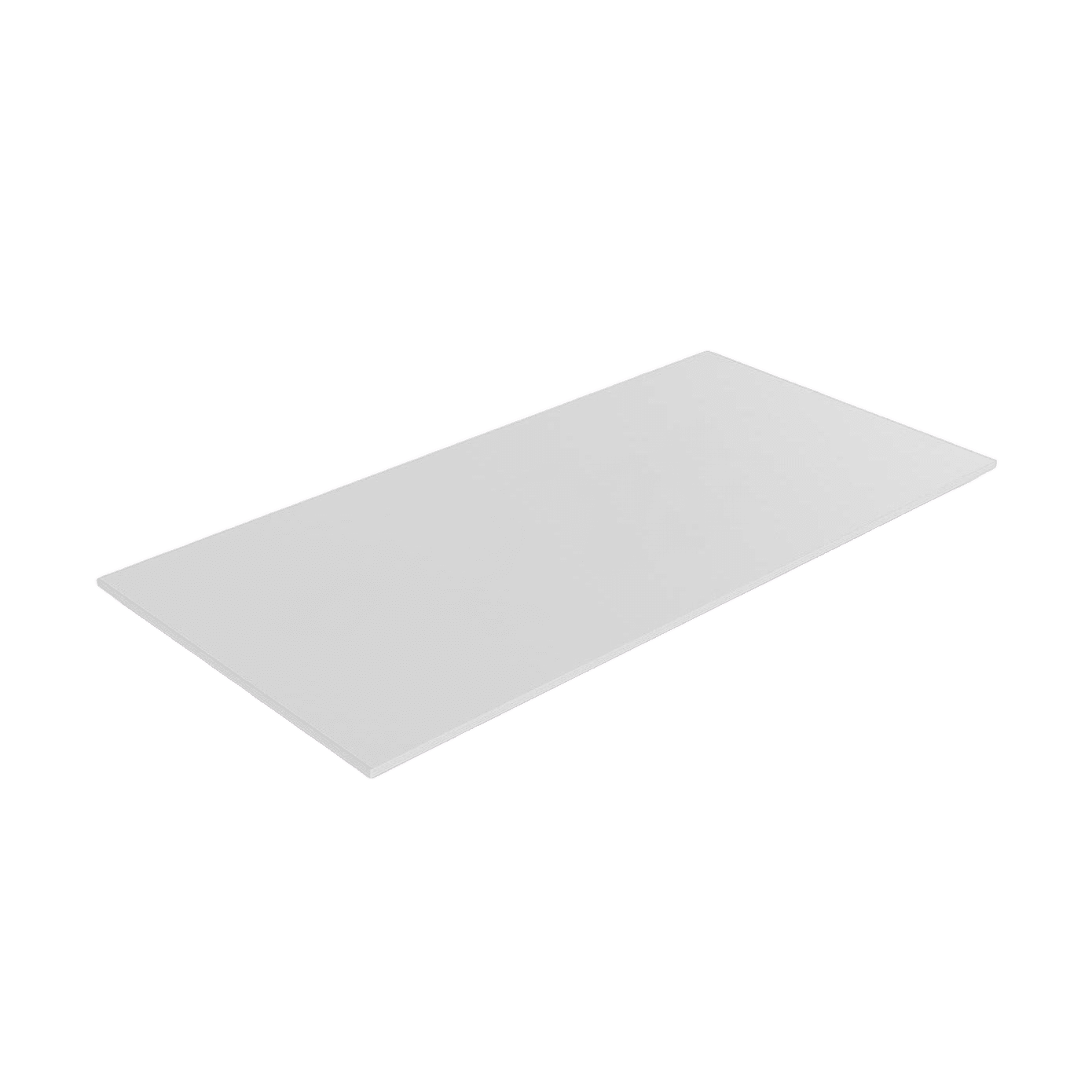 Straight Worktop in White 600x600