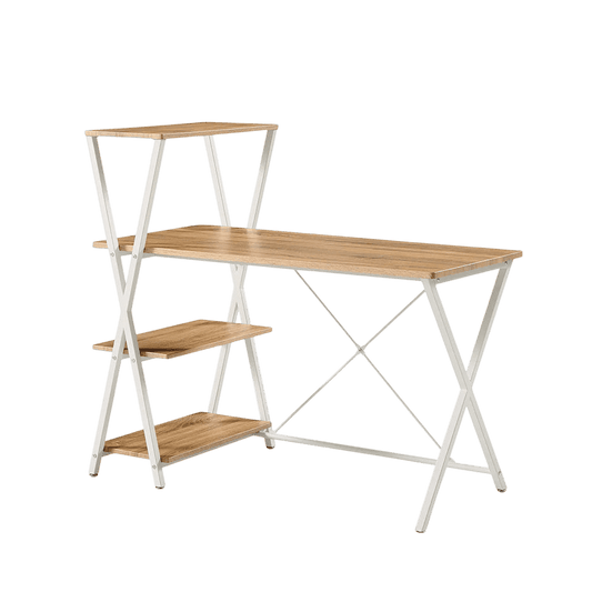Texarkana Desk With Side Shelving