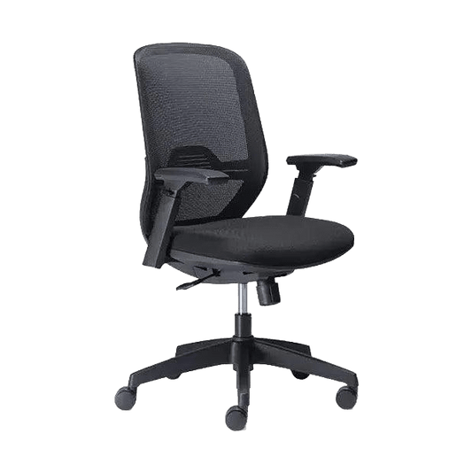Toki Mesh Back Office Chair Boxed 2D Adjustable Arms - Office Furniture Company