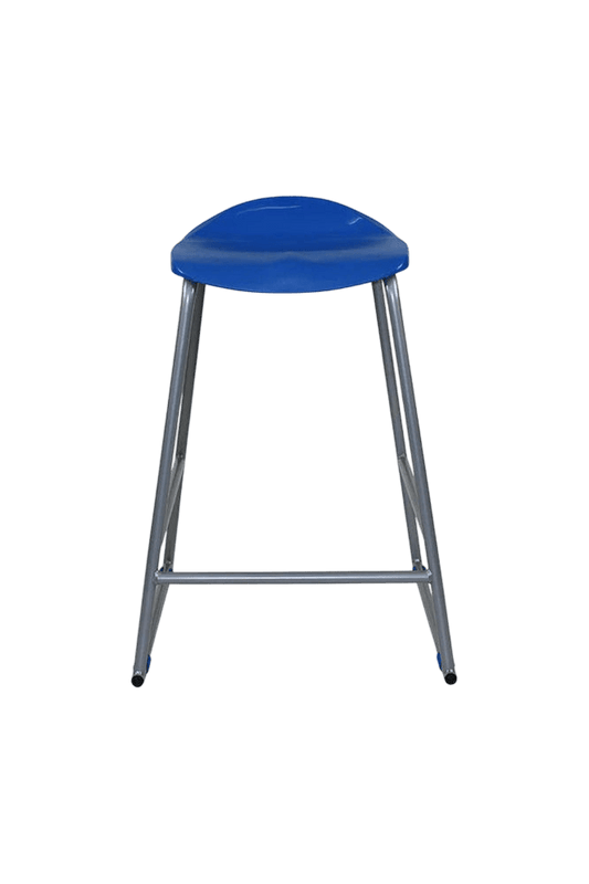 Tract Plastic & Metal Stool Blue