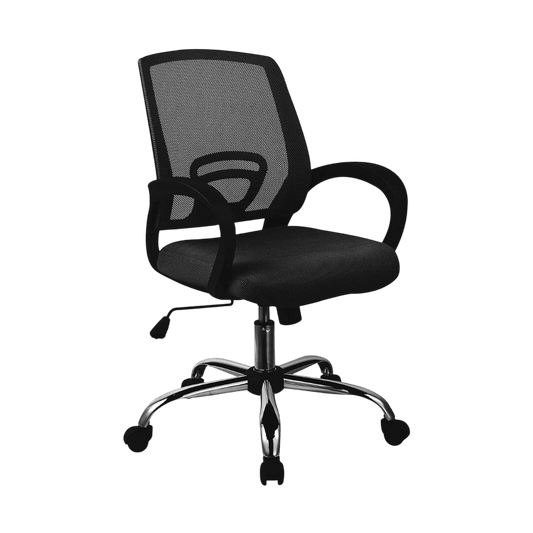 Trice Mesh Visitor Chair Black