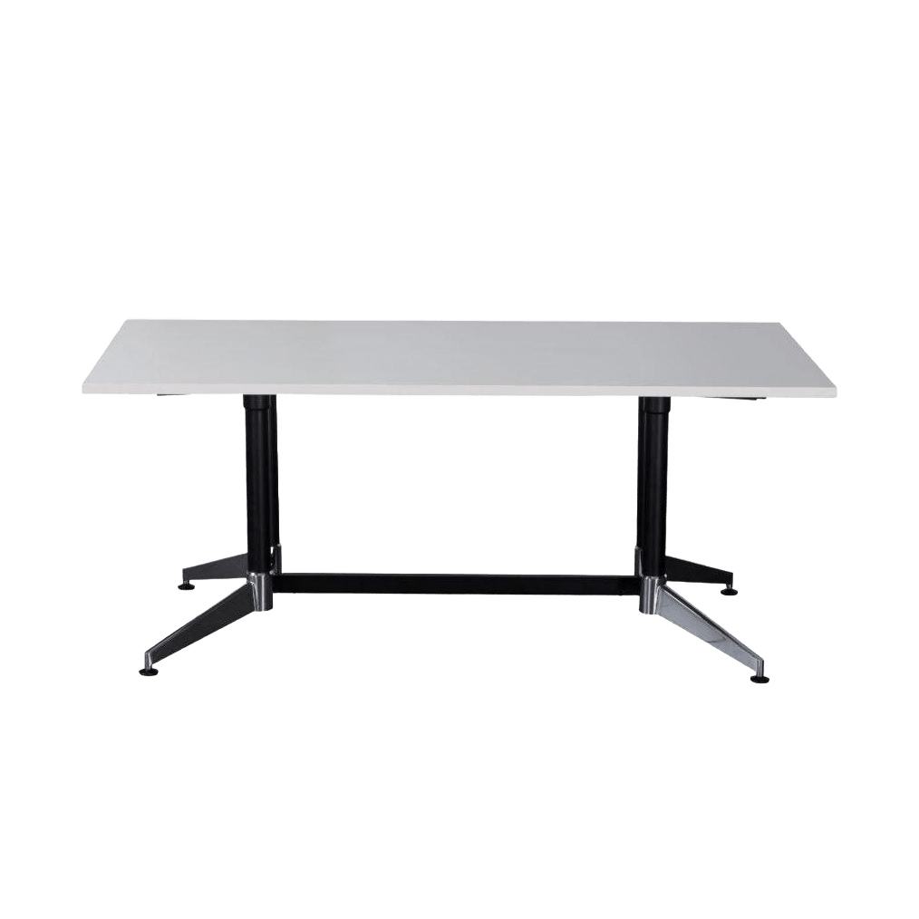 Typhoon Boardroom Table 1500 X 750 White - Office Furniture Company