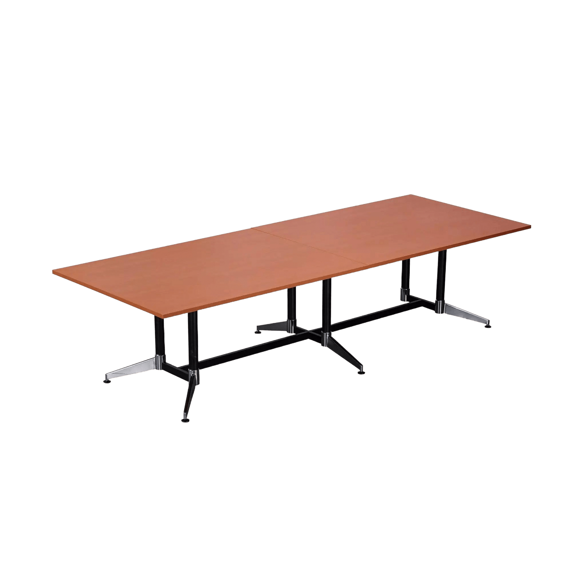 Typhoon Boardroom Table 2400 x 1200 Cherry - Office Furniture Company
