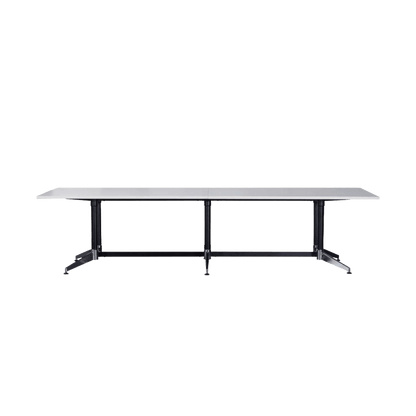 Typhoon Boardroom Table 2400 x 1200 Natural Oak - Office Furniture Company