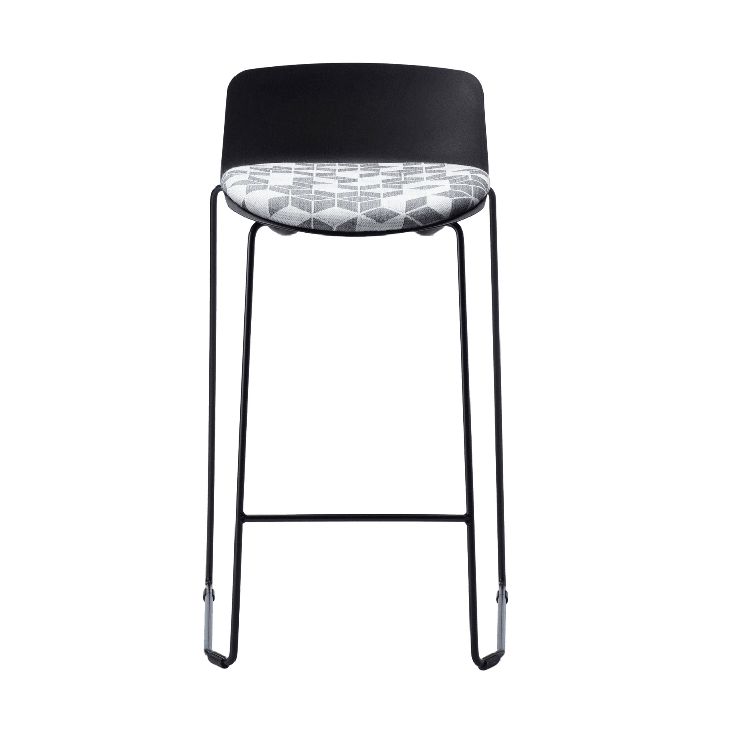 Unica Mini PP Stool with Seat Pad - 10