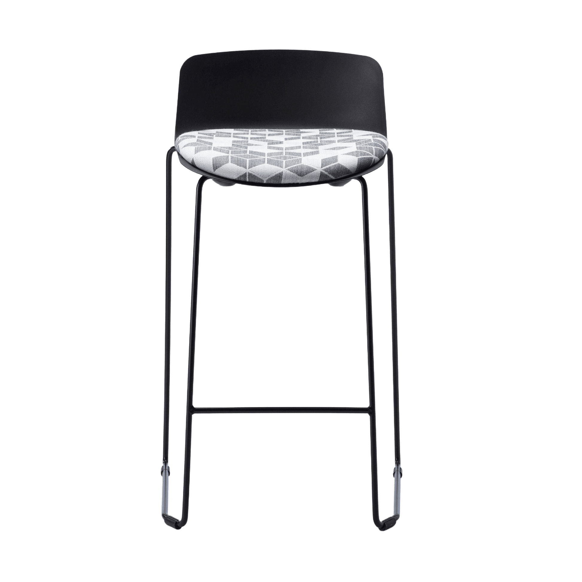 Unica Mini PP Stool with Seat Pad - 10